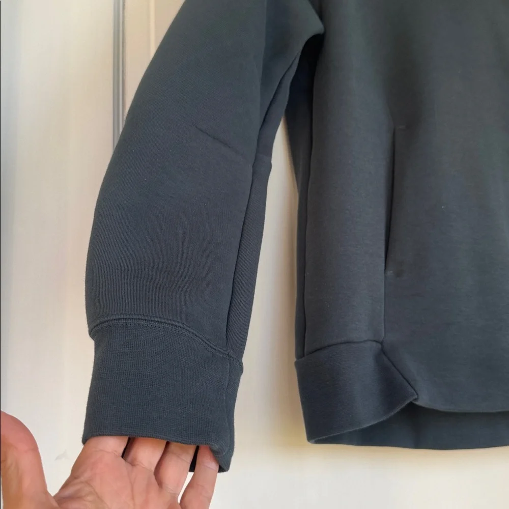 Women’s Nike Dark Green Shawl Collar Sweatshirt